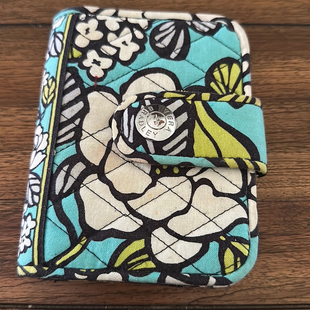 Vera Bradley floral wallet